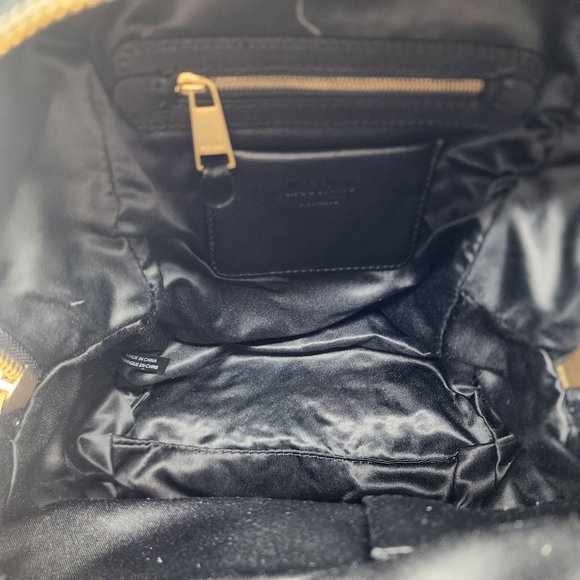 Moschino Quilted Nylon Backpack | Navy | NEW Defective - Picture 7 of 8